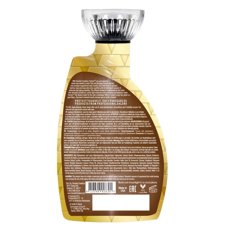 Devoted Creations Fortune Bronzer Tanning Lotion 13.5 oz - Image 2